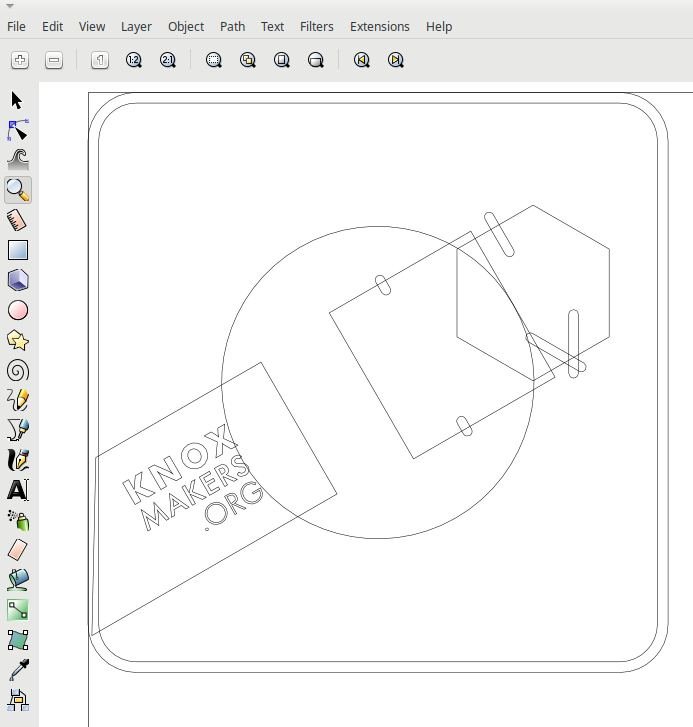 inkscape drawing handles